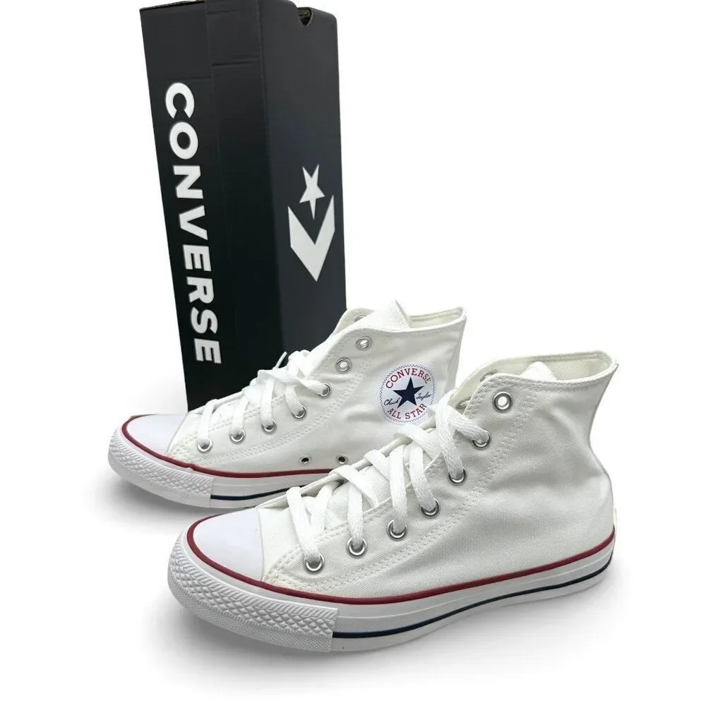 Converse Chuck Taylor All Star Hi Optical White M7650C Hi-Top Men’s 6 Women’s 8